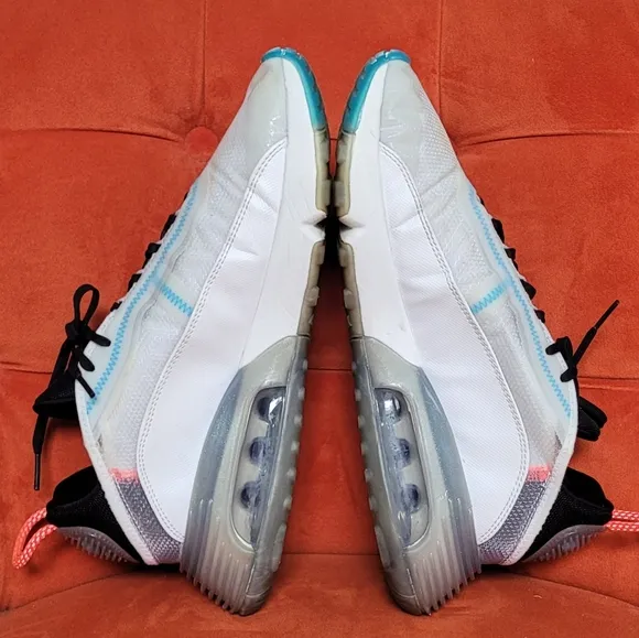 Nike Air Max 2090 Men's Shoes White-Black-Pure Platinum ct7695-100 Size 10