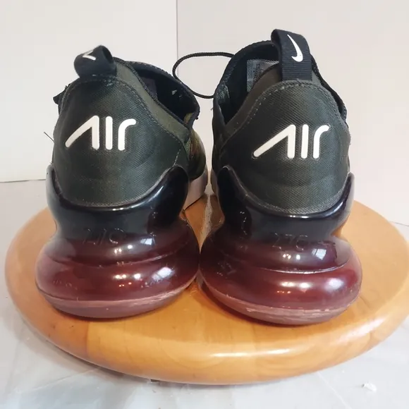 Nike Air Max 270 Olive and Orange Men's Shoes