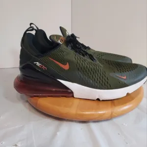 Nike Air Max 270 Olive and Orange Men's Shoes