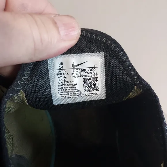 Nike Air Max 270 Olive and Orange Men's Shoes