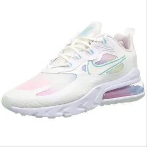 NIKE Air Max 270 React Women's SIZE 12 Summit White Bleached Aqua CK6929-100 NEW