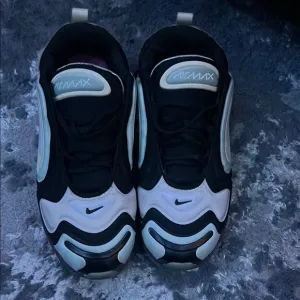Nike Air Max Black and White Athletic Shoes