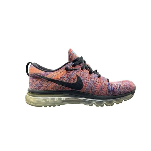 Nike Air Max Flyknit Mens 9 Multicolor Running Shoes Sneakers Athletic Casual