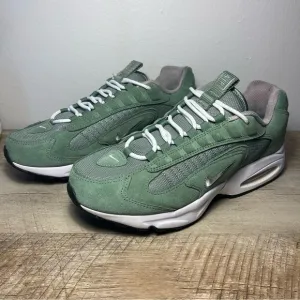 Nike Air Max Triax Lifestyle Shoes Men Low-top Green/White-CT0171-300 Sz 10.5