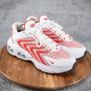 Nike Air Max TW Cushioned Running White University Red DQ3984-104 Men Size 10