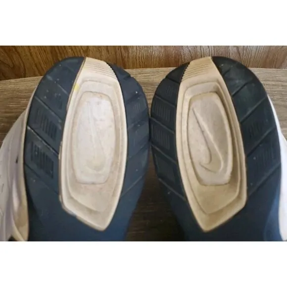Nike Air Monarch Athletic Shoes Sneakers Mens Size 12 White Navy