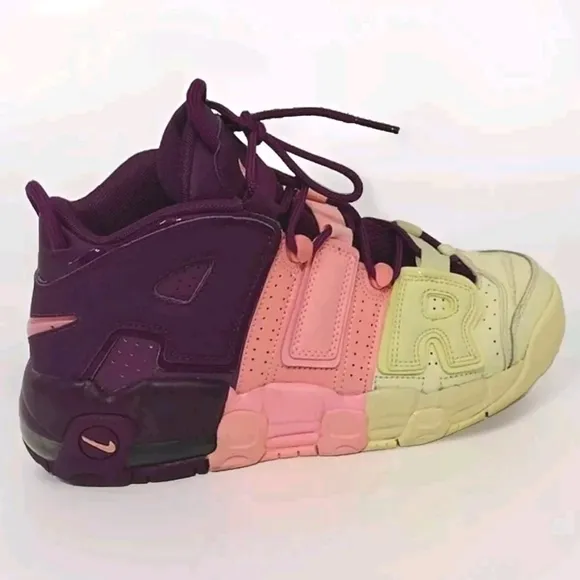 Nike Air More Uptempo Fruity Pebbles GS Lucky Charms Sneakers US 6Y, Womens 7.5