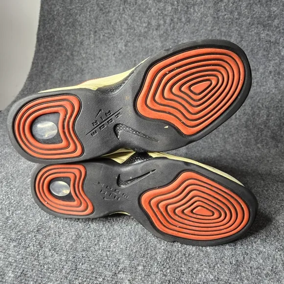 Nike Air Penny 2 Shoes Wheat Gold Orange Black DV7229-700 Men's Size 10.5