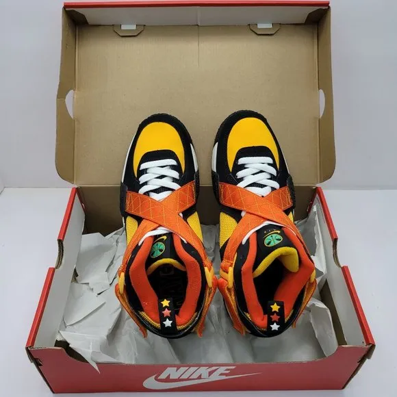 Nike Air Raid Roswell Raygun Black University Gold Men Shoe DD9222-001 US Size 8