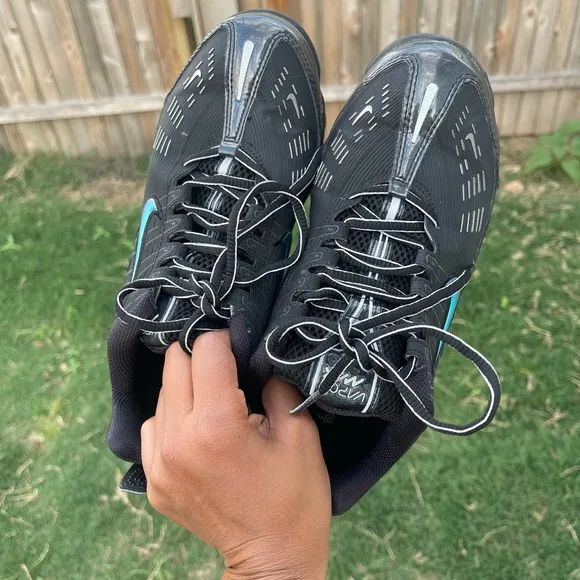 Nike Air Vapormax 360 Black Iridescent Swoosh Wome’s Size 8