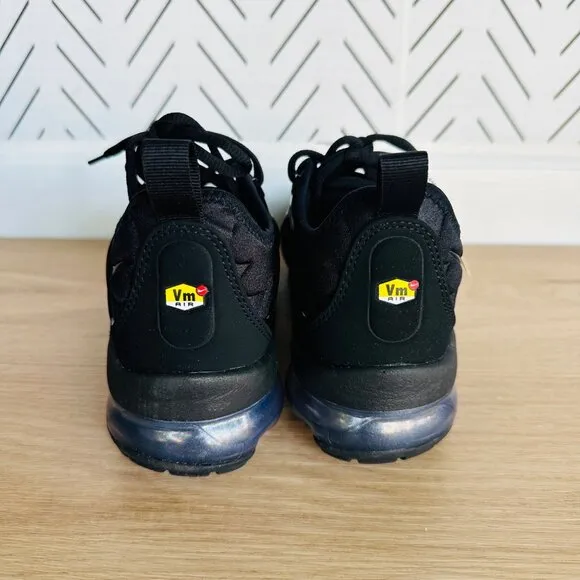 ⭐Nike Air VaporMax Plus Triple Black Shoes Sneakers Women’s Size 7 DH1063-001⭐