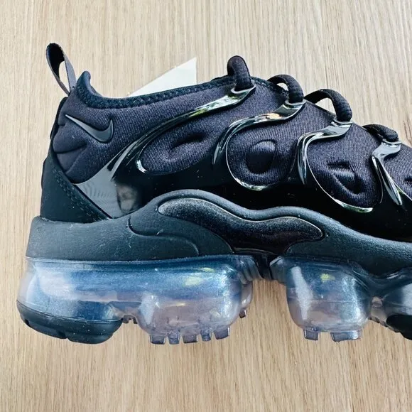 ⭐Nike Air VaporMax Plus Triple Black Shoes Sneakers Women’s Size 7 DH1063-001⭐