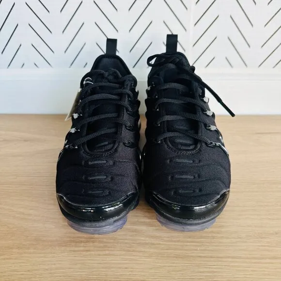 ⭐Nike Air VaporMax Plus Triple Black Shoes Sneakers Women’s Size 7 DH1063-001⭐