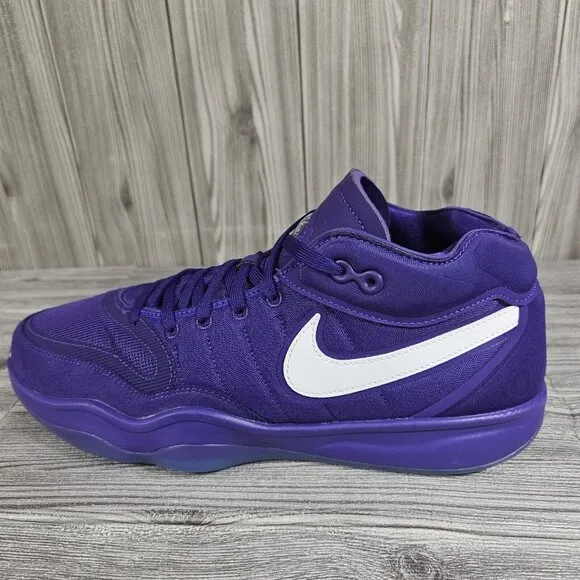 Nike Air Zoom GT Hustle 2 TB - DX9190 500 - Purple/White - Men's Size 12.5 NEW !