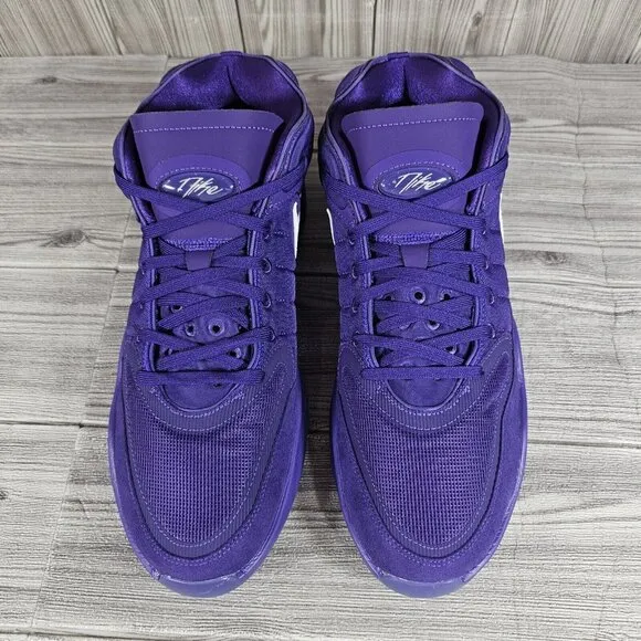 Nike Air Zoom GT Hustle 2 TB - DX9190 500 - Purple/White - Men's Size 12.5 NEW !