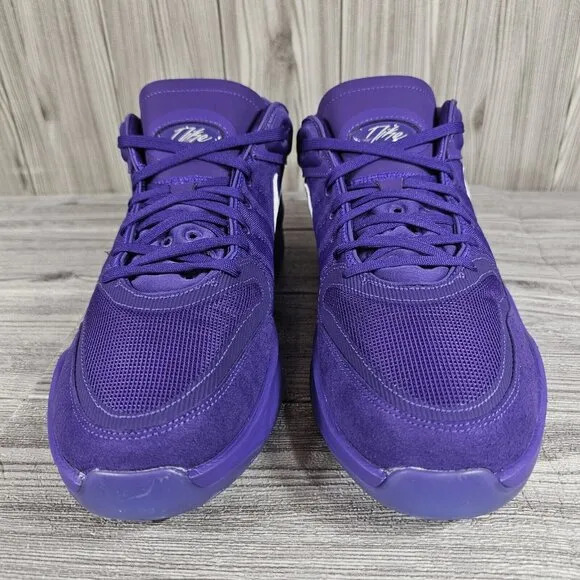 Nike Air Zoom GT Hustle 2 TB - DX9190 500 - Purple/White - Men's Size 12.5 NEW !