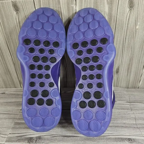 Nike Air Zoom GT Hustle 2 TB - DX9190 500 - Purple/White - Men's Size 12.5 NEW !