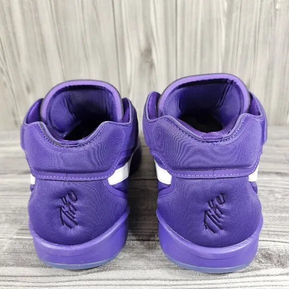 Nike Air Zoom GT Hustle 2 TB - DX9190 500 - Purple/White - Men's Size 12.5 NEW !