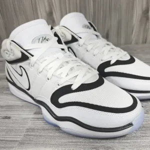 Nike Air Zoom GT Hustle 2 White/Black Baketball Shoes DJ9405-102 Men's Sz 8.5NEW