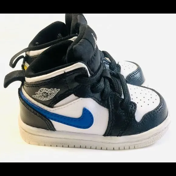 Nike Air Jordan Crayon Pk 1Mid TD Shoes Size 4C