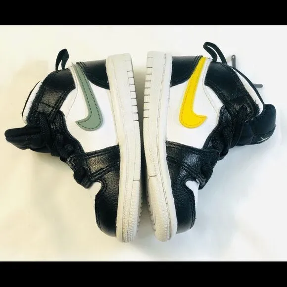 Nike Air Jordan Crayon Pk 1Mid TD Shoes Size 4C