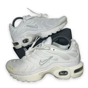 Nike Air Max Plus GS 'White Metallic Silver' AR1852-100 Youth 4.5 Women's 6