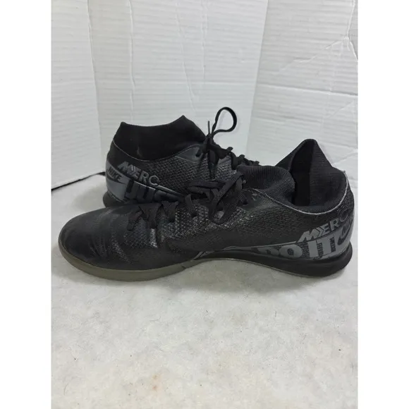 Nike AT7975 001 Superfly 7 Size 9 Academy IC Unisex Indoor Soccer Shoes Black
