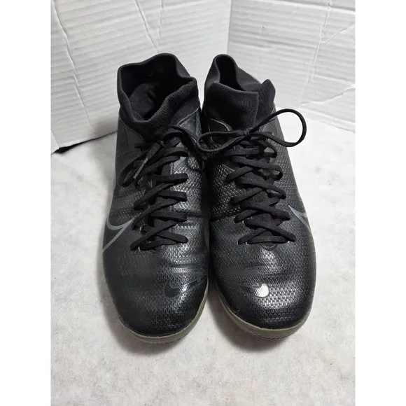 Nike AT7975 001 Superfly 7 Size 9 Academy IC Unisex Indoor Soccer Shoes Black