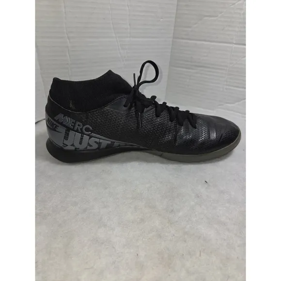 Nike AT7975 001 Superfly 7 Size 9 Academy IC Unisex Indoor Soccer Shoes Black