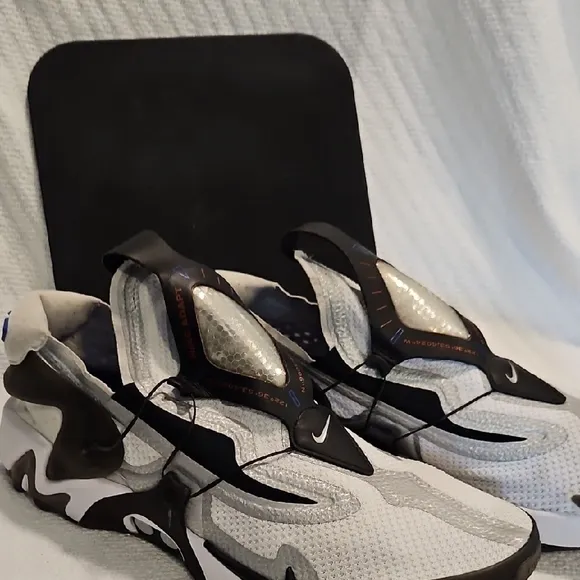 Nike Black and White Athletic Shoes with Bold Accents
