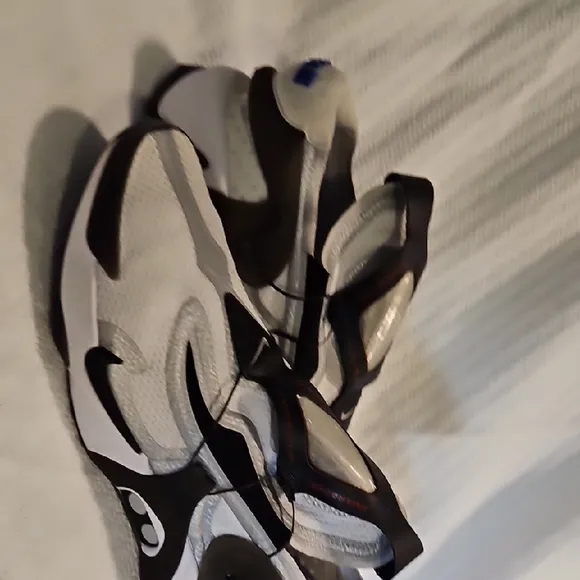Nike Black and White Athletic Shoes with Bold Accents
