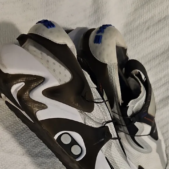 Nike Black and White Athletic Shoes with Bold Accents