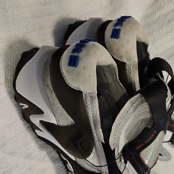 Nike Black and White Athletic Shoes with Bold Accents