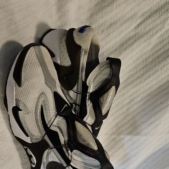 Nike Black and White Athletic Shoes with Bold Accents