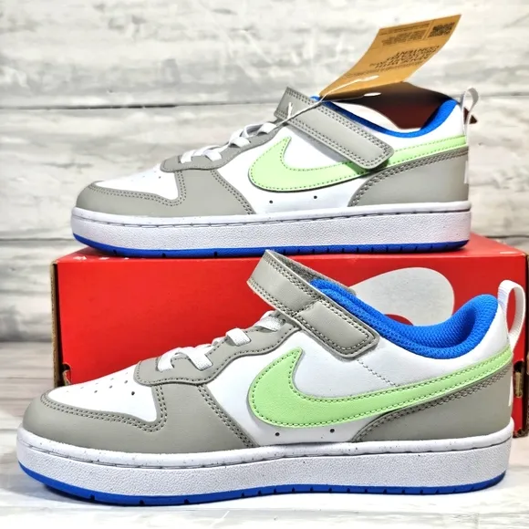 Nike Boys 2.5Y Shoes Court Low NWT