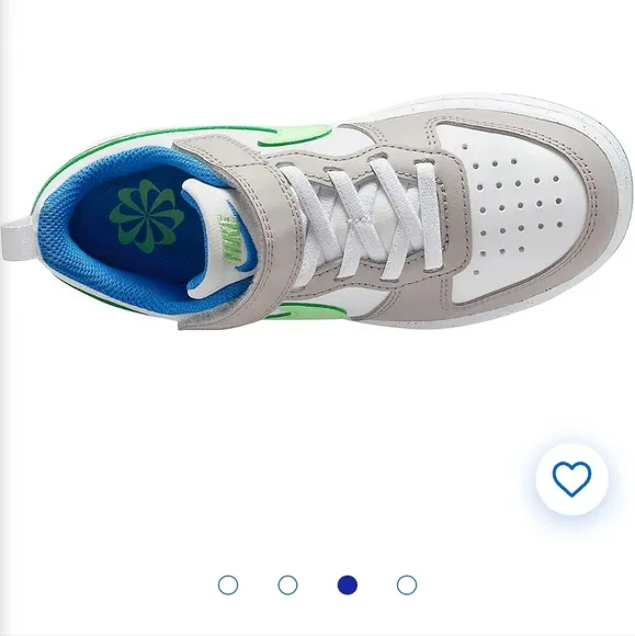Nike Boys 2.5Y Shoes Court Low NWT