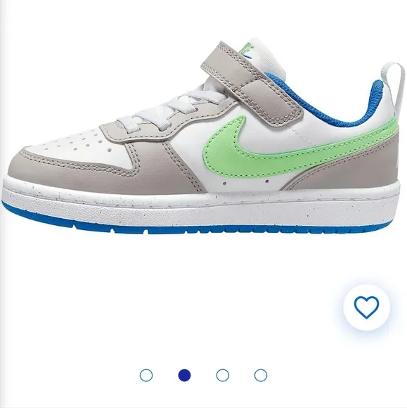 Nike Boys 2.5Y Shoes Court Low NWT