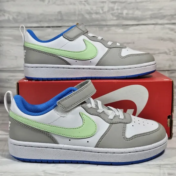 Nike Boys 2.5Y Shoes Court Low NWT