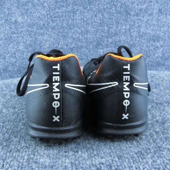 Nike Boys Indoor Soccer‎ Shoes Athletic Black Synthetic Lace Up Size Y 6 Medium