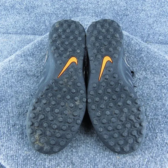 Nike Boys Indoor Soccer‎ Shoes Athletic Black Synthetic Lace Up Size Y 6 Medium