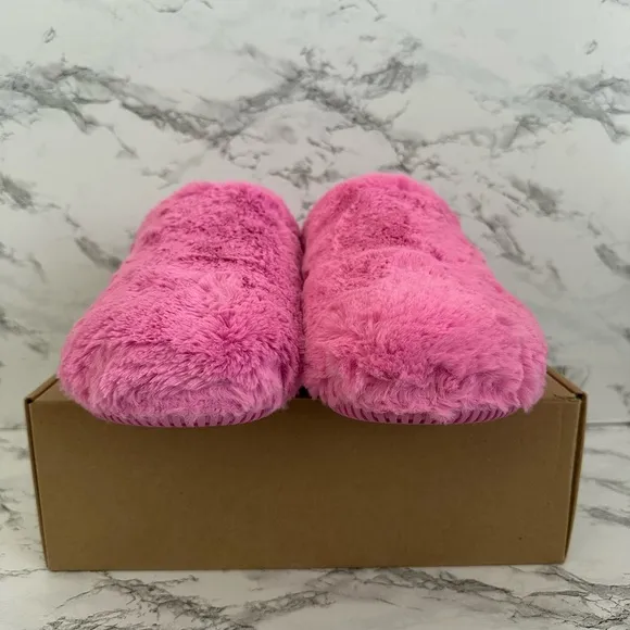 Nike Calm Mule SE Playful Pink Fur Slippers Slides FZ3119-600 Women’s Sizes