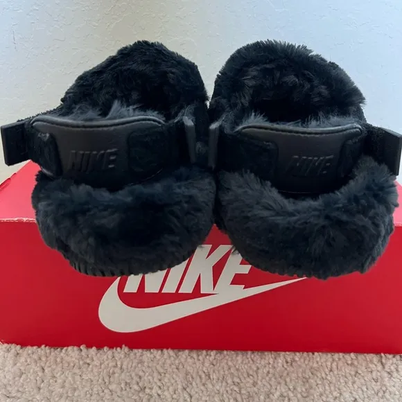 Nike Calm Mule Slide Black Athletic Slides Slippers