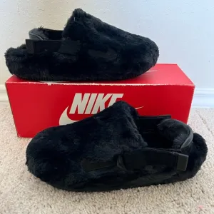 Nike Calm Mule Slide Black Athletic Slides Slippers