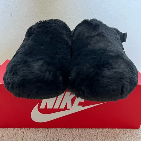 Nike Calm Mule Slide Black Athletic Slides Slippers