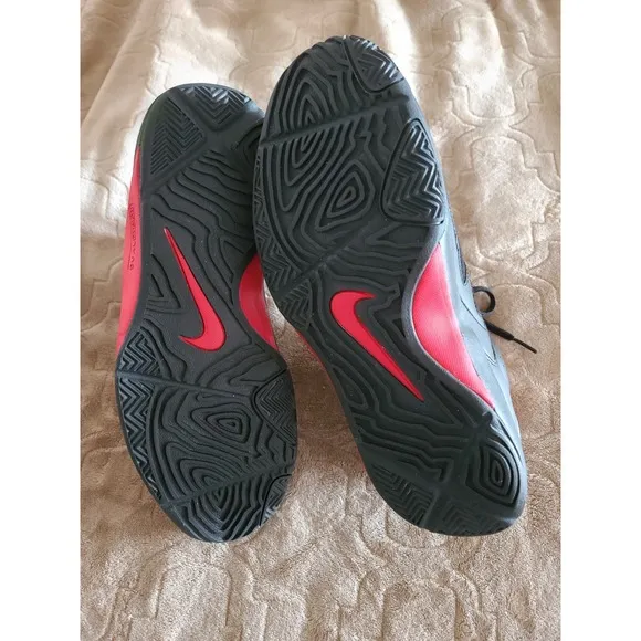 Nike Dual Fusion Basketball Men's 10 Black White And Red