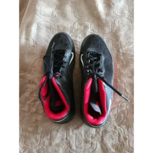 Nike Dual Fusion Basketball Men's 10 Black White And Red
