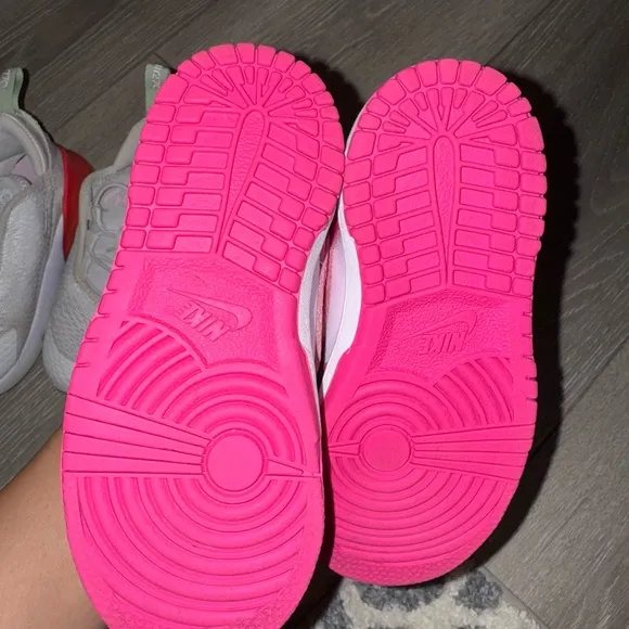 Nike dunk low and air max Girls shoes - Pink and White