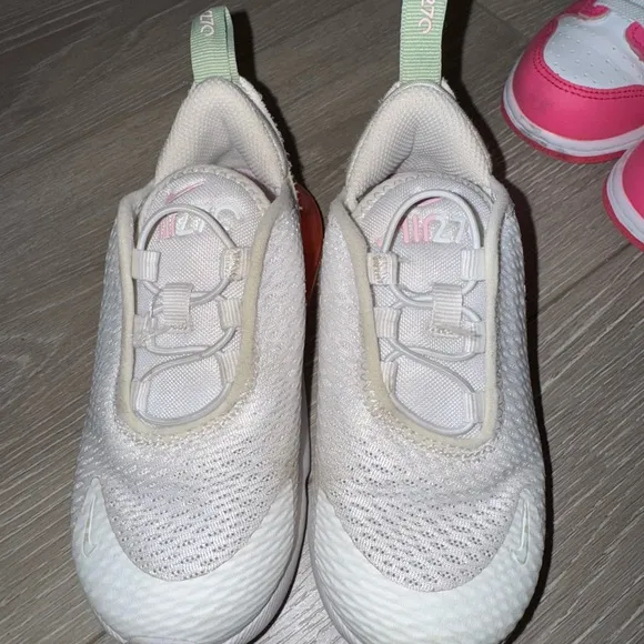 Nike dunk low and air max Girls shoes - Pink and White