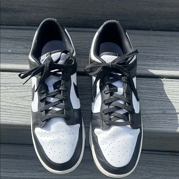 Nike Dunk low Panda Men's Black and White Sneakers in men’s size 14 good condn