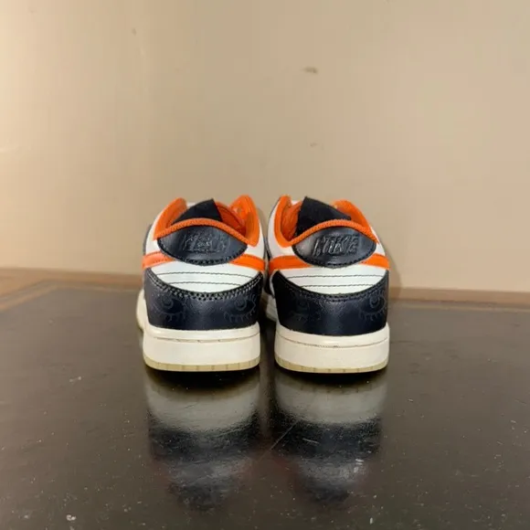 Nike Dunk Low PRM Halloween Black Orange DM0088-100 Big Kids Boys Size 1Y